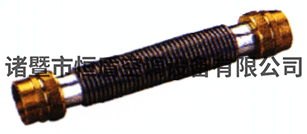 DN40×300mm中央空调配件不锈钢波纹连接管
